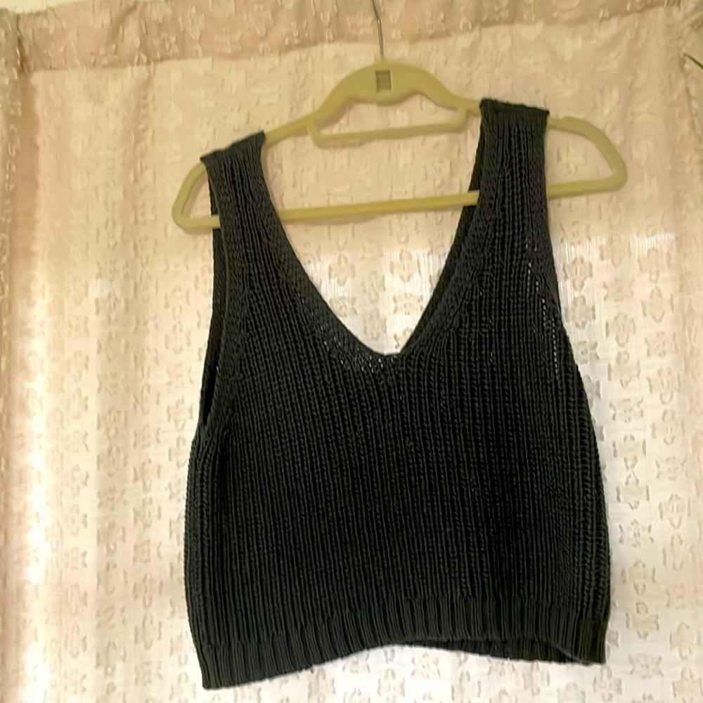 O’Neill crop sweater tank.